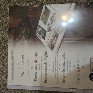 Creative Memories Page Protectors - Transparent